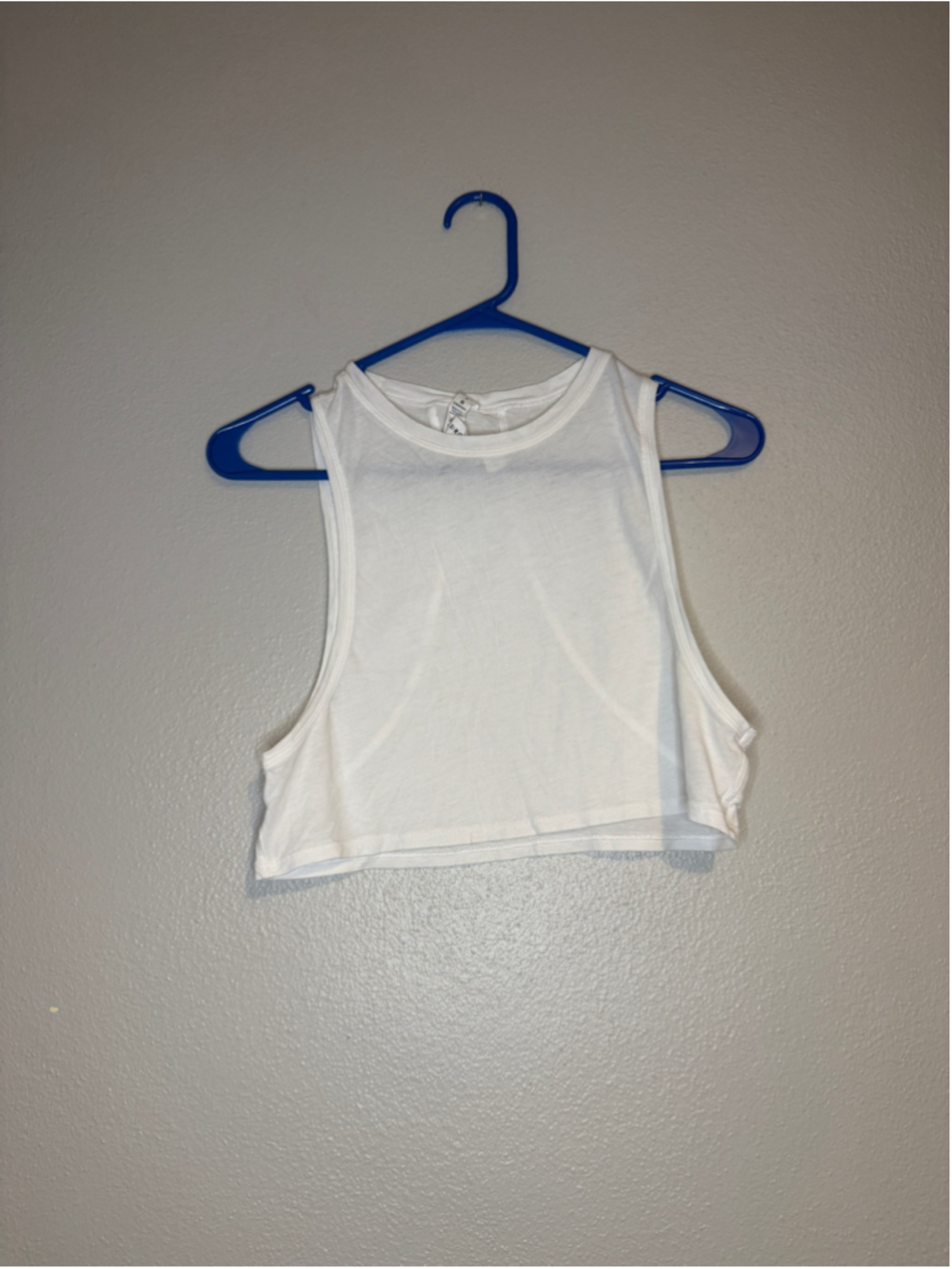 Lululemon Muscle Love Crop Tank White Size 2 - Picture 1 of 4